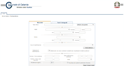 Desktop Screenshot of giurisprudenza.tribunalecatania.it